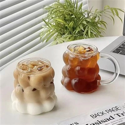 فنجان شیشه ای بوروسیلیکات به شکل انگور
